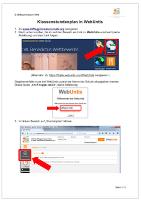 Anleitung - WebUntis